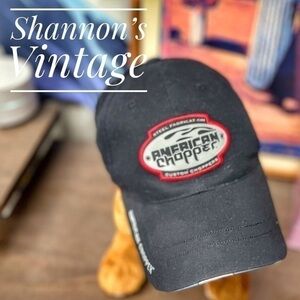 American Choppers Y2K flame bill adjustable hat